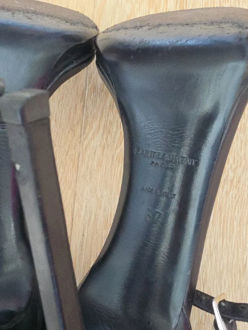 Saint Laurent 'Jane' Stiletto Sandals - Picture 7 of 11